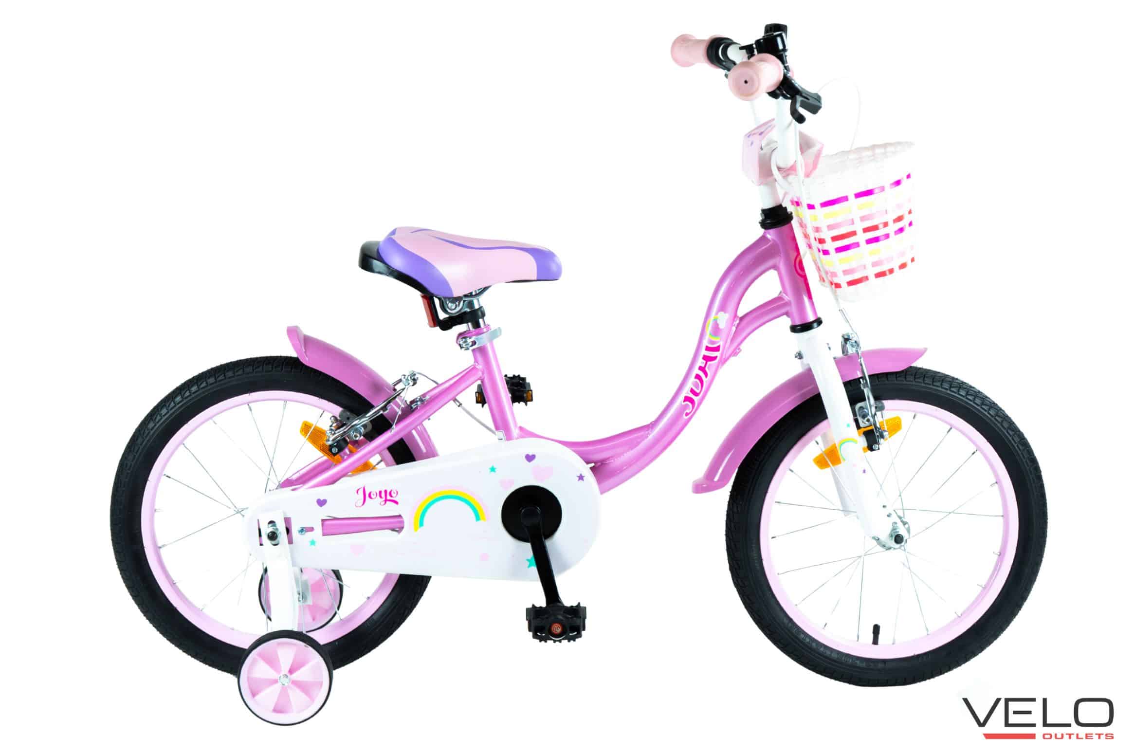 Juhi Yoyo 16 — bērnu velosipēds ar groziņu