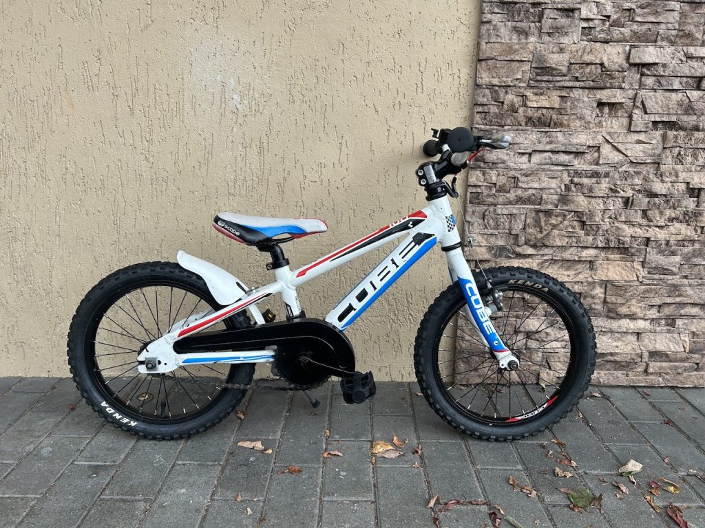 Cube Race 160 — lietots bērnu velosipēds
