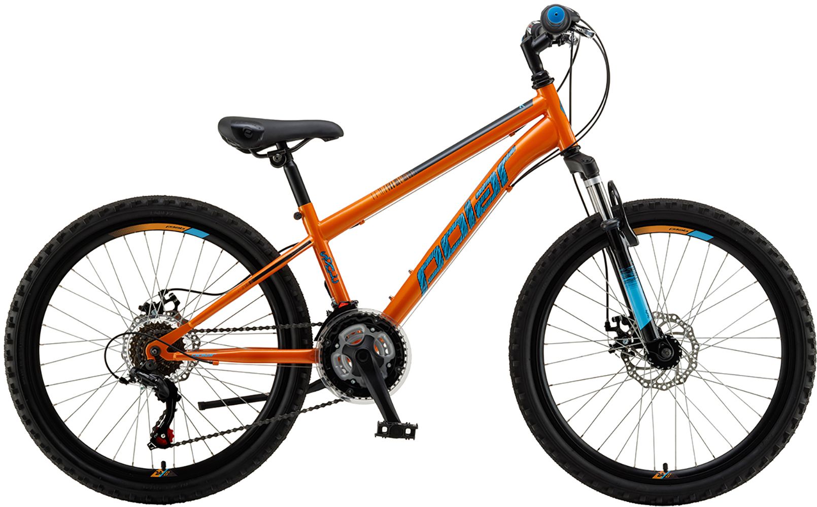 Polar Sonic 24 FS Disc Orange — jauniešu velosipēds