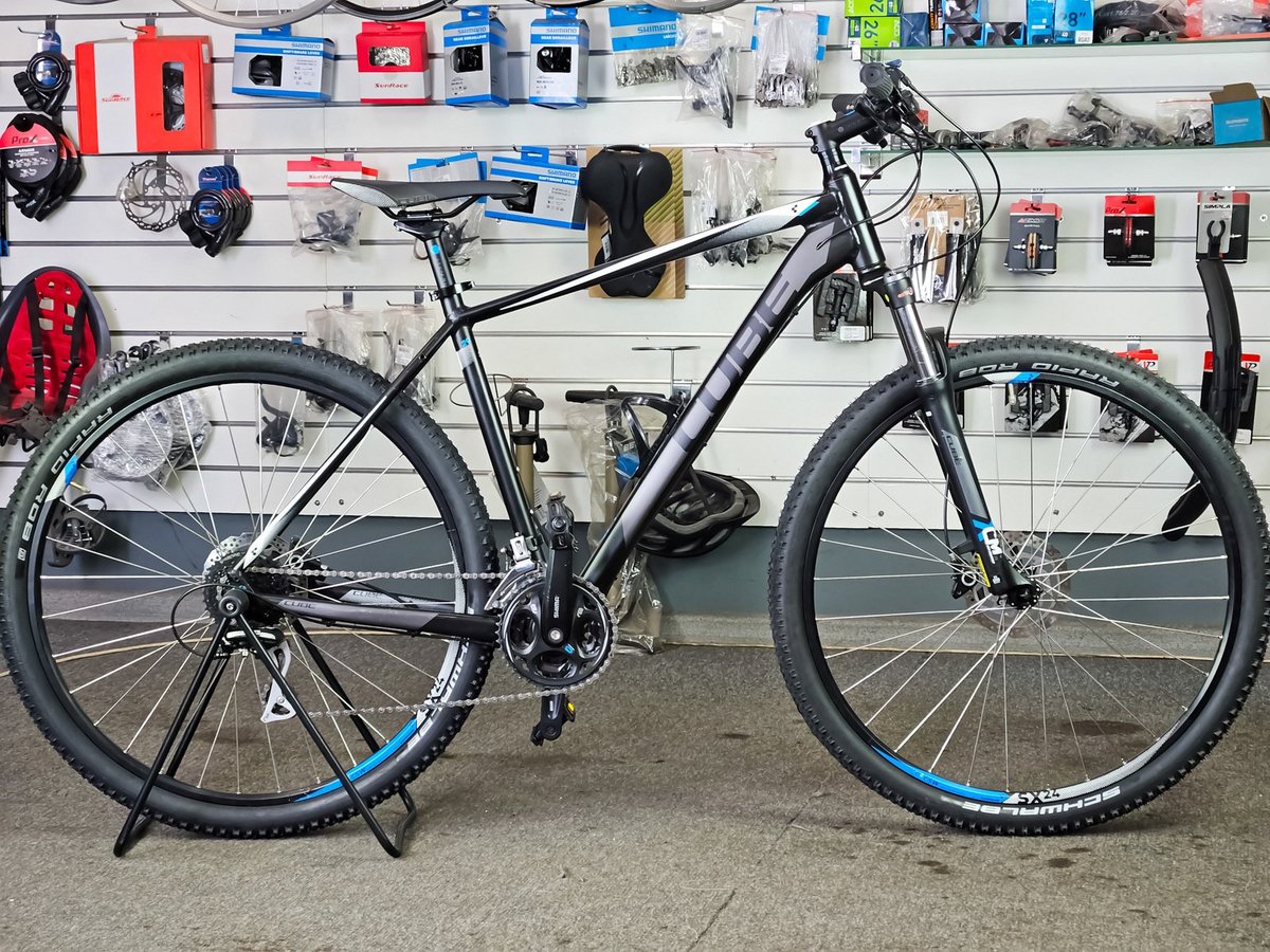 Cube Aim SL — 3×9, hidrauliskās disku bremzes