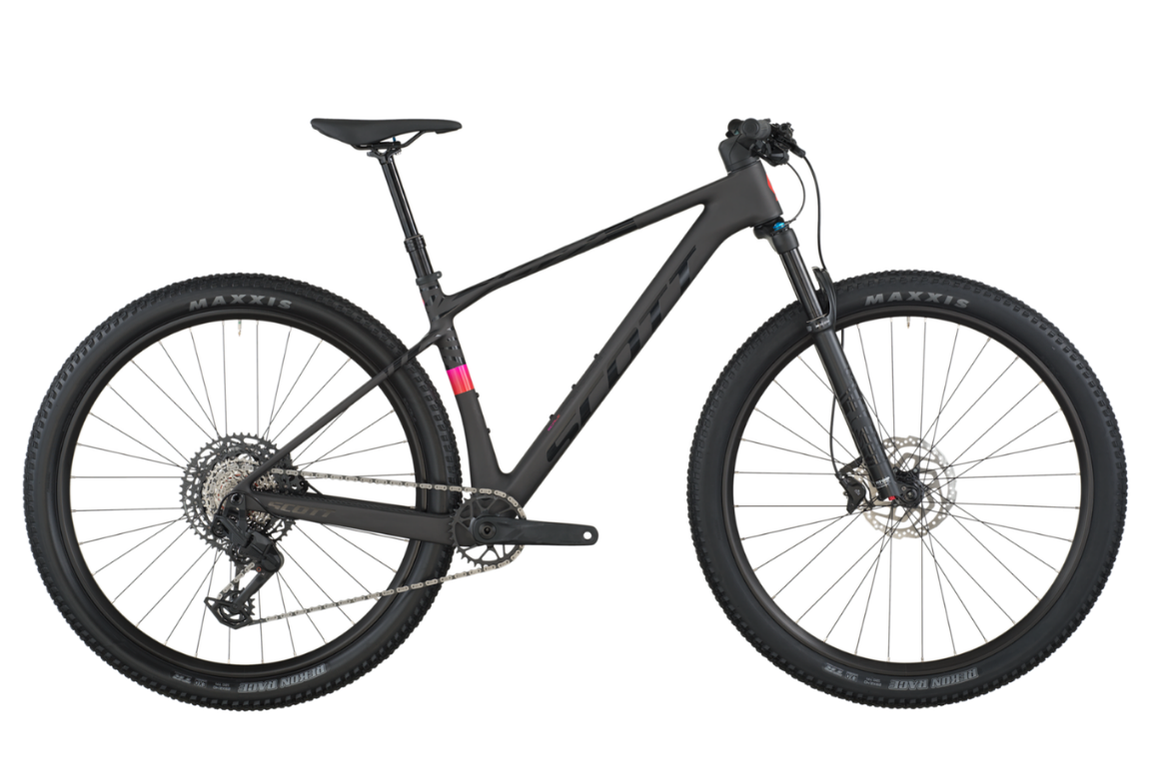 Scott Scale 910 Carbon Black — 2026, karbona kalnu velosipēds