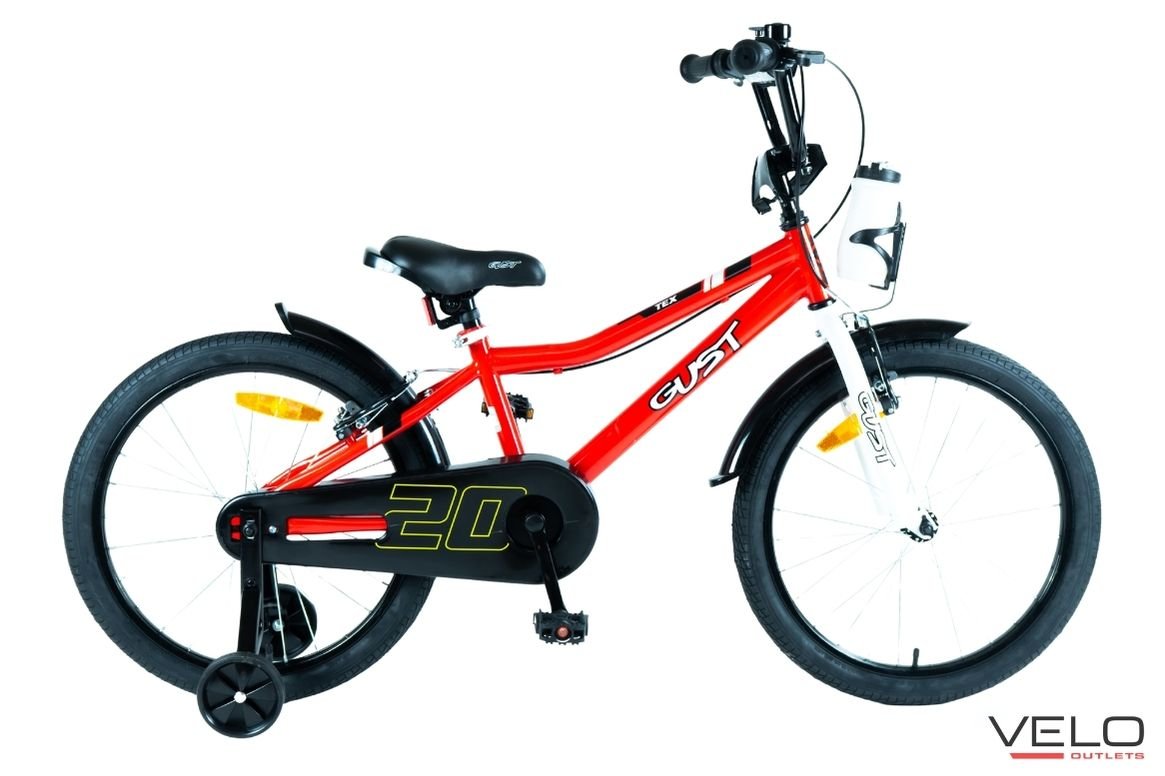 Gust Tex 20″, 2026 — красный детский велосипед