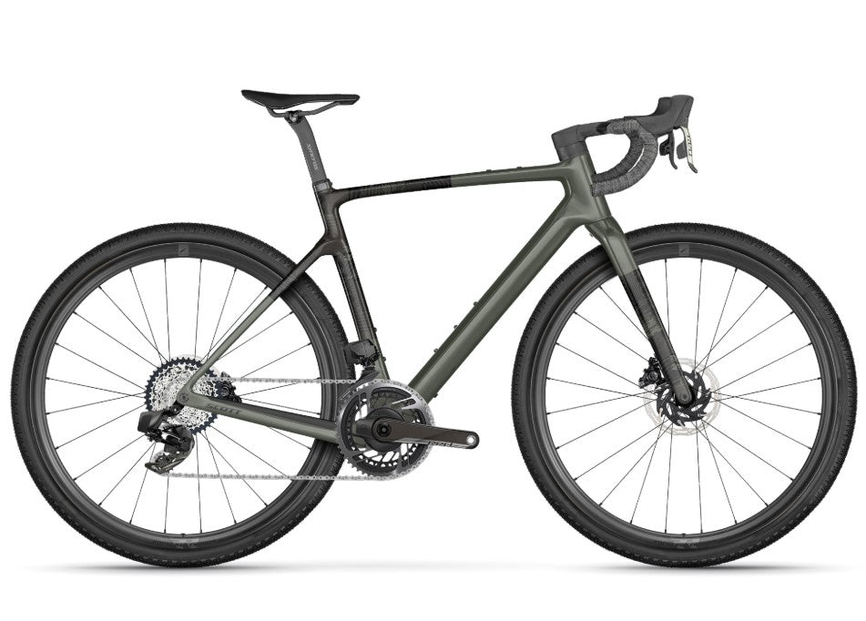 Scott Addict Gravel 40 Wenge Green — 2026