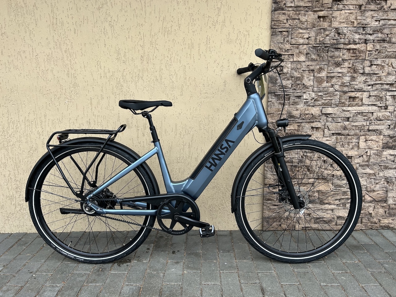 Prophete Hansa 28″ — jauns elektrovelosipēds ar siksnas piedziņu
