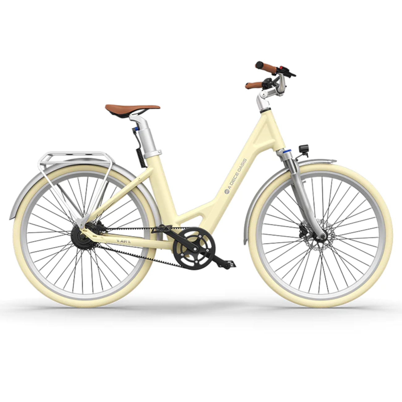 ADO Air 28 — light yellow city e-bike