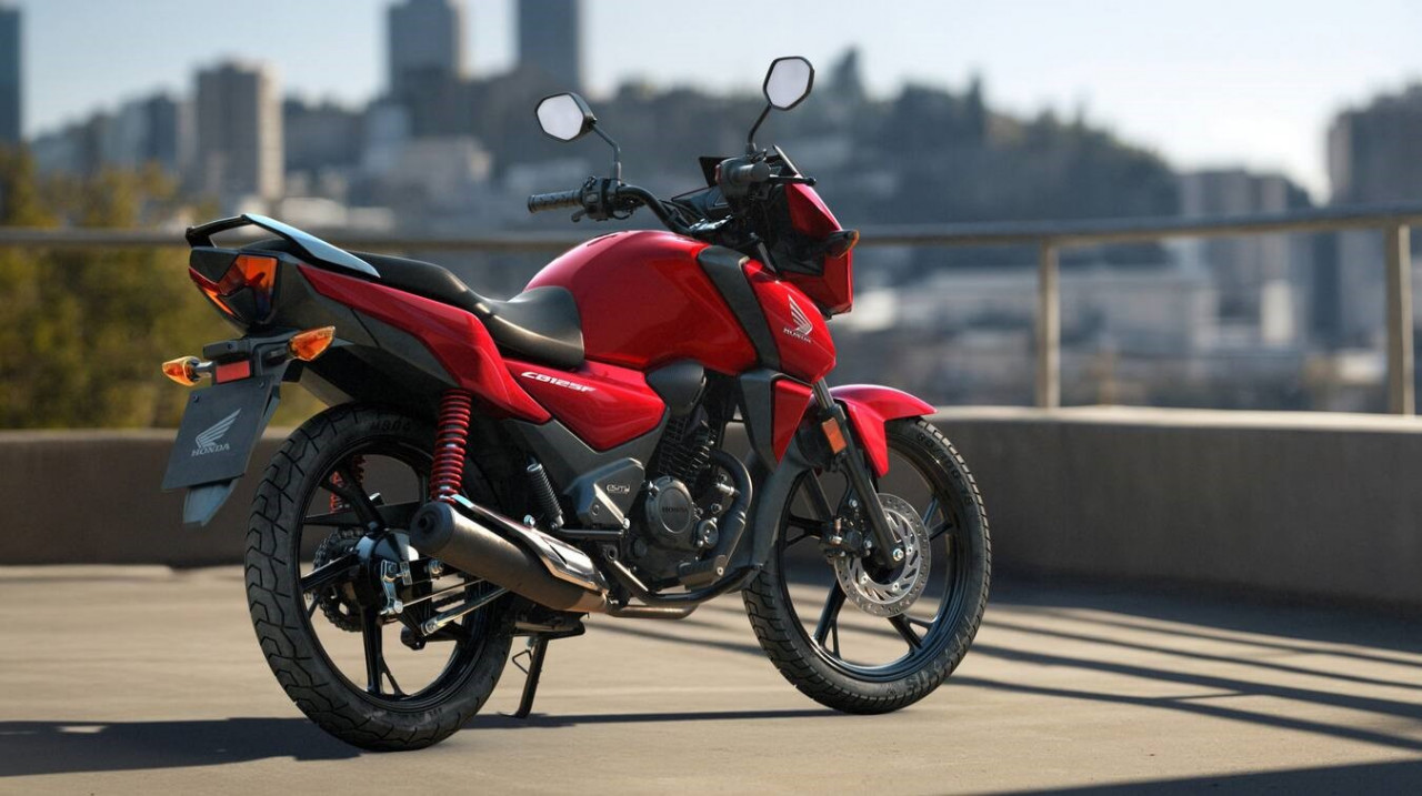 Honda CB125F CBS, 2026 — ikdienas motocikls