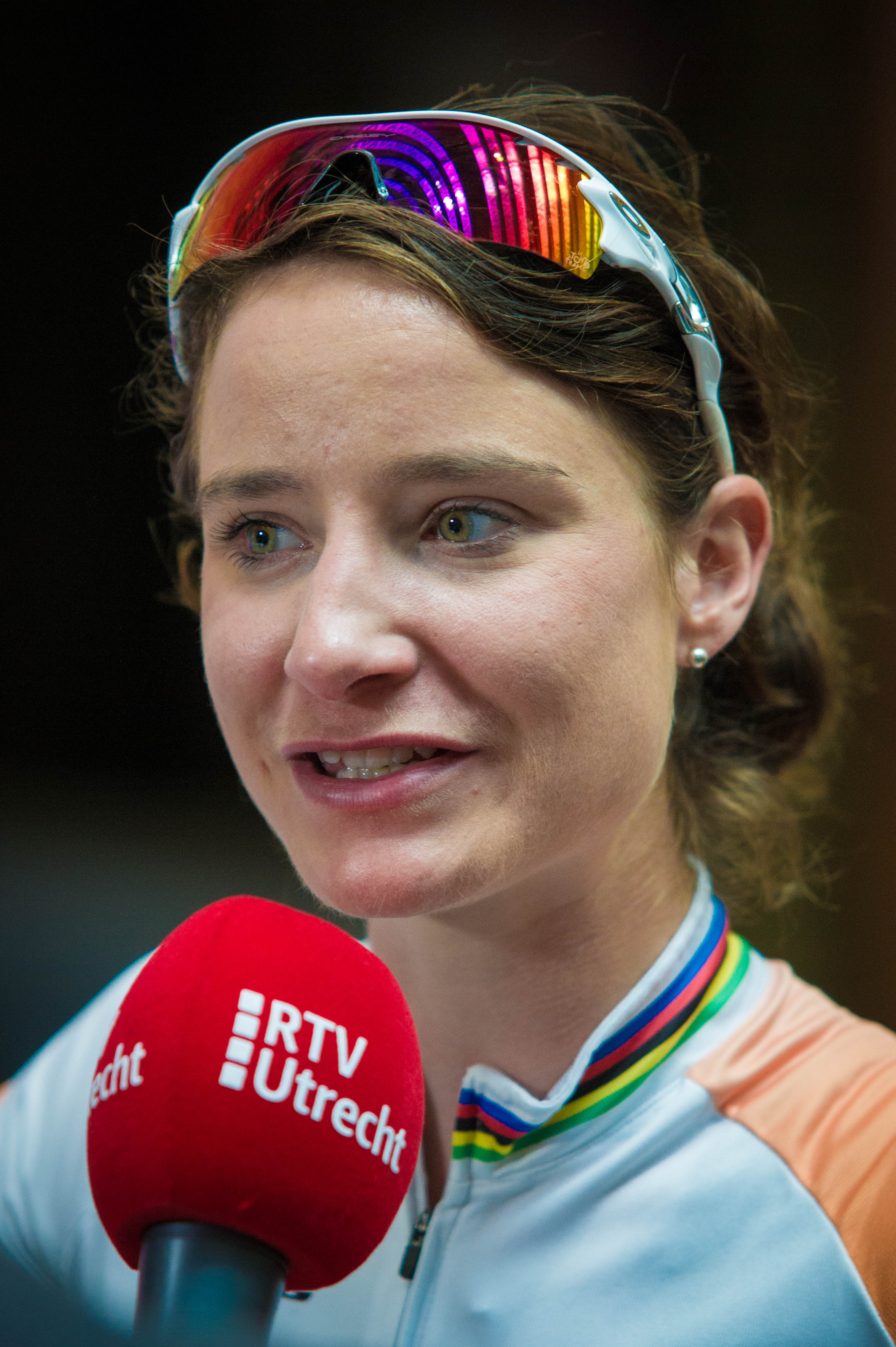 Marianne Vos during an interview in June 2015.