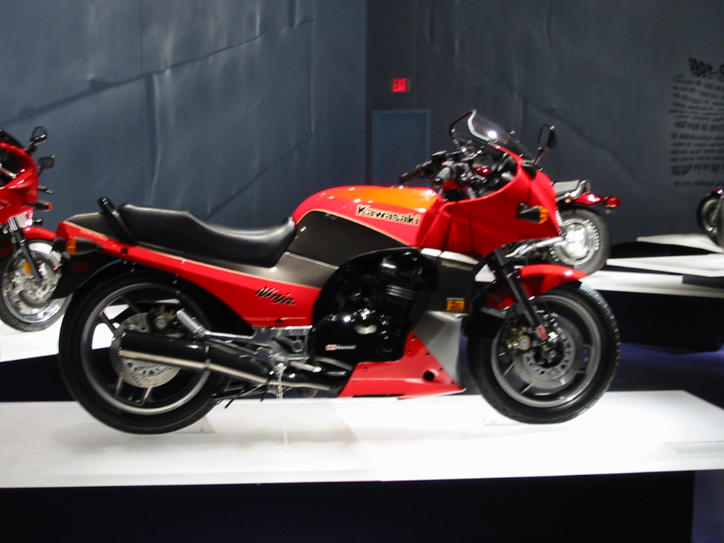 1984. gada Kawasaki GPz900R izstādē The Art of the Motorcycle Lasvegasā.