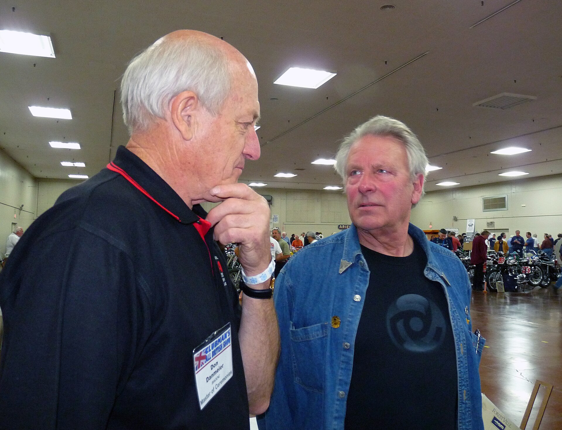 Don Danmeier and Craig Vetter on 27 March 2010.