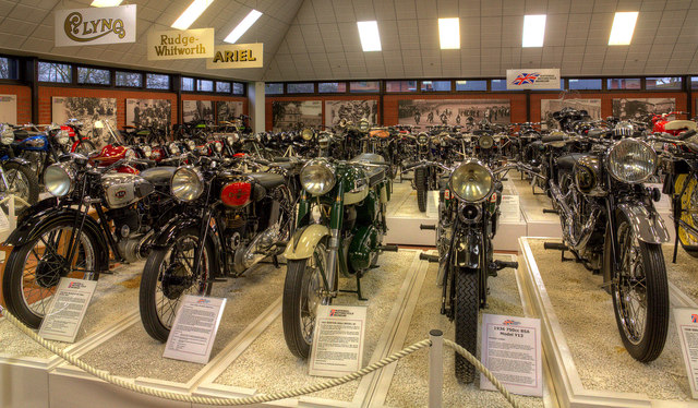 Экспозиция National Motorcycle Museum 19 февраля 2015 года.